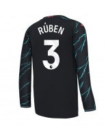 Manchester City Ruben Dias #3 Kolmaspaita 2023-24 Pitkähihainen